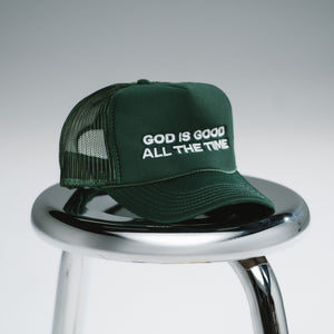 ADULT GOD IS GOOD ALL THE TIME TRUCKER FRONT