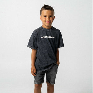 LITTLES // GOD IS GOOD (VINTAGE BLACK)