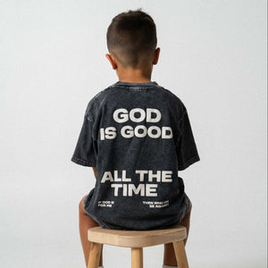 LITTLES // GOD IS GOOD (VINTAGE BLACK)