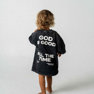 LITTLES // GOD IS GOOD (VINTAGE BLACK)
