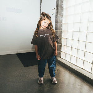 LITTLES // JESUS IS BETTER (VINTAGE BROWN)