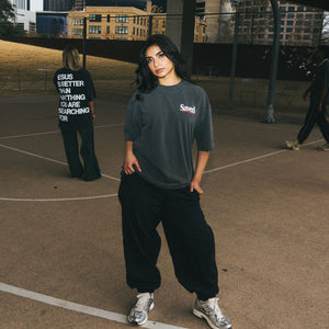 ADULTS // SAVED (CHARCOAL)