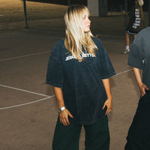 ADULTS // JESUS IS BETTER (VINTAGE BLACK)