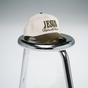 ADULTS // JESUS BEFORE THE WORLD HAT (OLIVE GREEN)