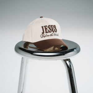 ADULTS // JESUS BEFORE THE WORLD HAT (BROWN)