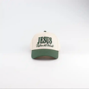 LITTLES // JESUS BEFORE THE WORLD HAT (FOREST GREEN)