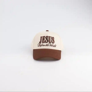 LITTLES // JESUS BEFORE THE WORLD HAT (BROWN)