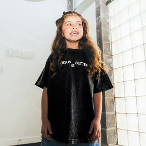 LITTLES // JESUS IS BETTER (VINTAGE BLACK)