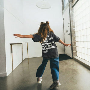 LITTLES // JESUS IS BETTER (VINTAGE BLACK)